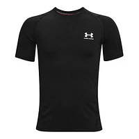 Under Armour Boys' HeatGear® T Shirt, Kids, Mesh, Athletic