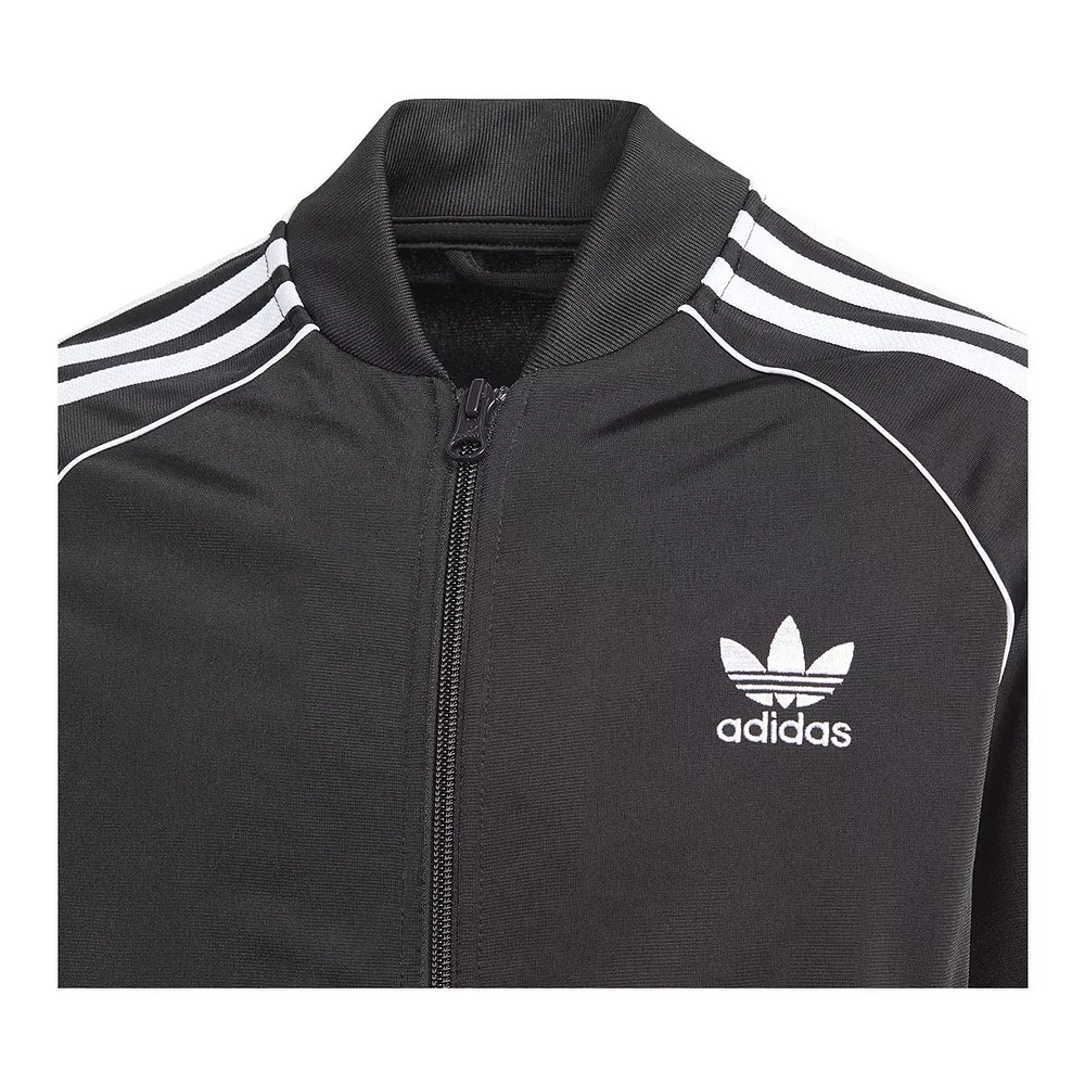 adidas Originals Kids' Superstar 3-Stripes Track Jacket