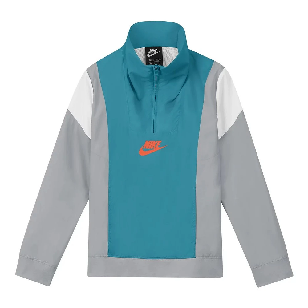 Nike Sportswear Boys' Amplify Woven Half Zip Jacket