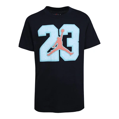 Jordan Boys' 23 Game Time T Shirt, Kids', Crewneck, Cotton, Athletic, Graphic