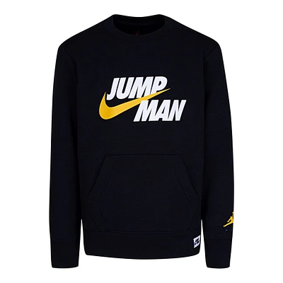 Jordan Boys' Jumpman Sweatshirt, Kids, Crewneck, Fleece