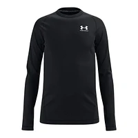 Under Armour Boys' ColdGear© Long Sleeve Shirt, Kids, Mesh, Athletic