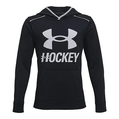 Under Armour Boys' Hockey Graphic Hoodie, Kids', Pullover, Kangaroo Pocket