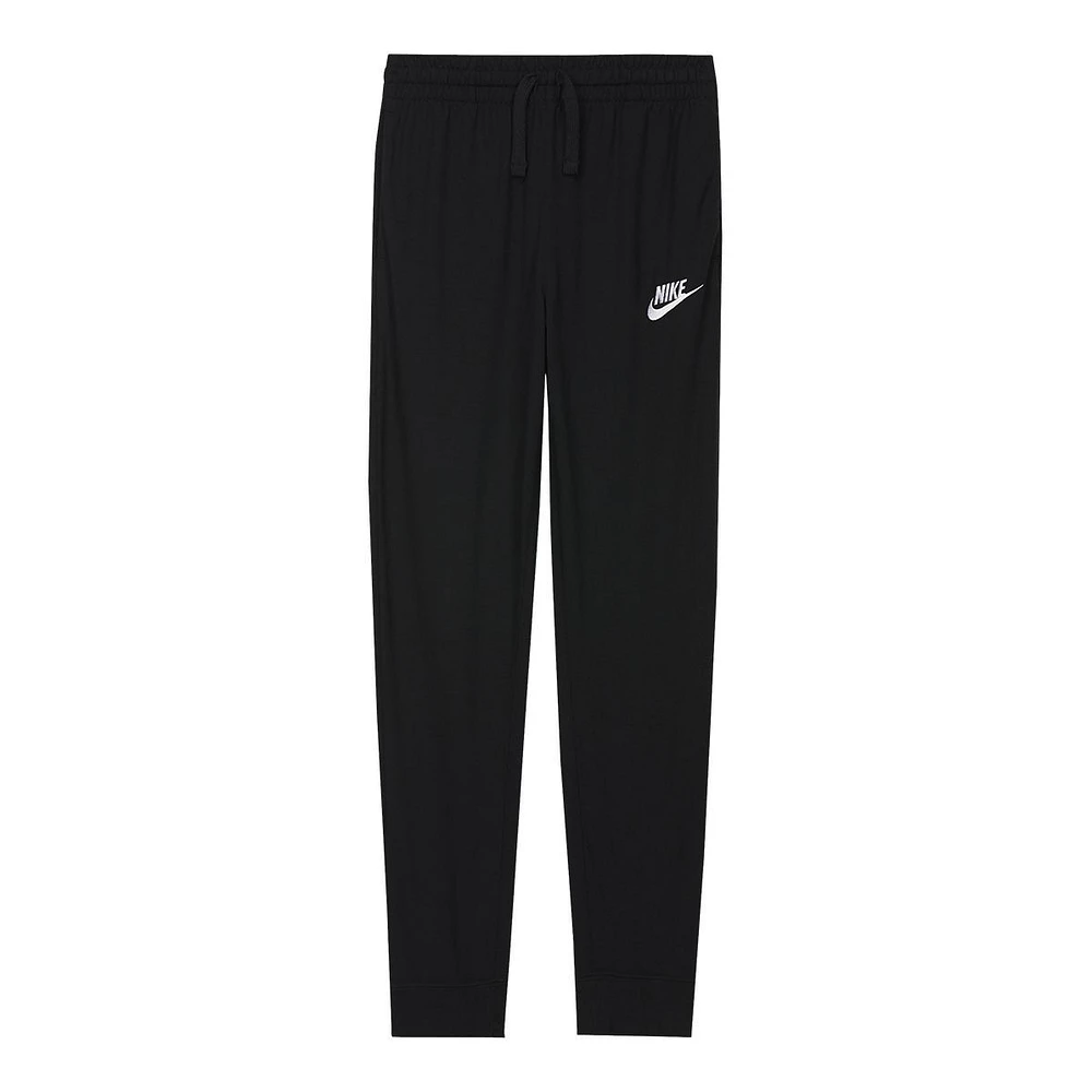 Nike Boys' Jersey Sweatpants, Kids', Jogger, Lightweight, Athletic