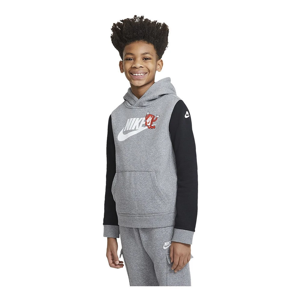 Nike Sportswear Boys' Club Graphic Pack Hoodie, Kids', Pullover, Lightweight