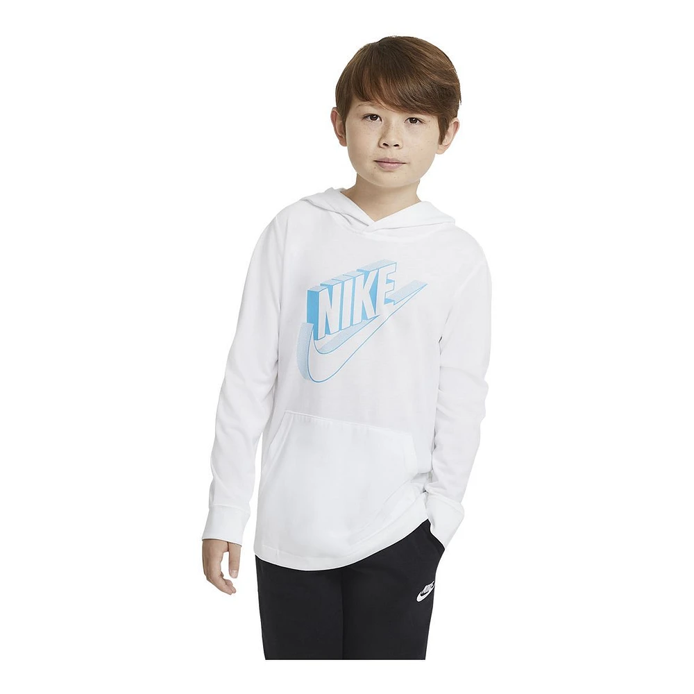 Nike Boys' HBR Graphics Hoodie, Kids', Pullover, Lightweight