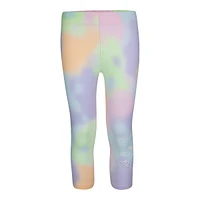 Converse Girls' Blur All Over Print Carpi Leggings, Kids', Capri, Cotton, Athletic