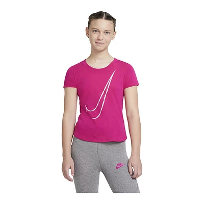 Nike Sportswear Girls' Victory Swoosh T Shirt