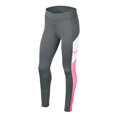 Nike Girls' Trophy Leggings, Kids', Athletic, Training