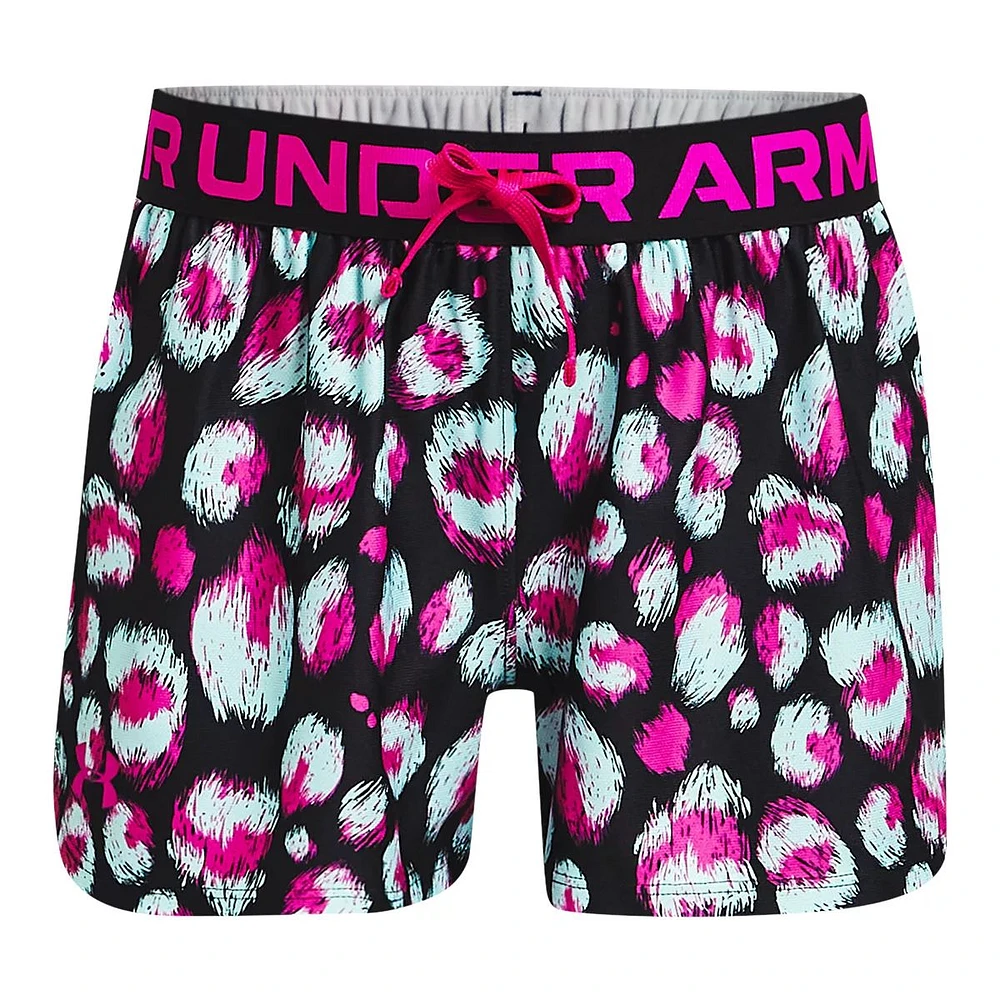 Under Armour Girls' Play Up Printed Shorts