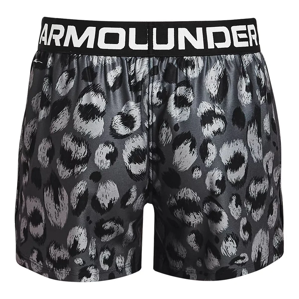 Under Armour Girls' Play Up Printed Shorts