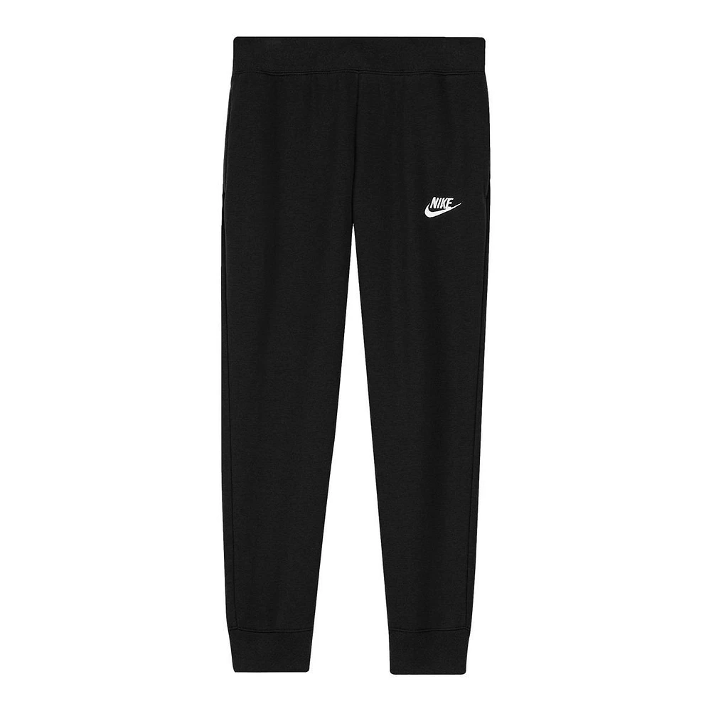 Nike Girls' Club Fleece Sweatpants, Kids', French Terry, Cuffed, Athletic, Training