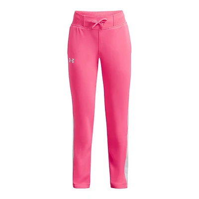 Under Armour Girls' Fleece Leggings, Kids', Loose, Polyester, Athletic