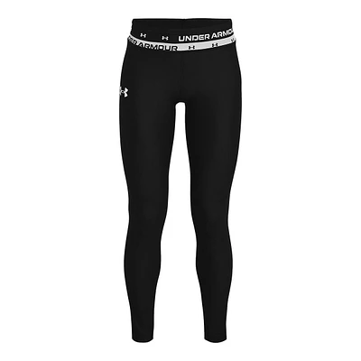 Under Armour Girls' HeatGear© Leggings, Kids', Athletic, Training