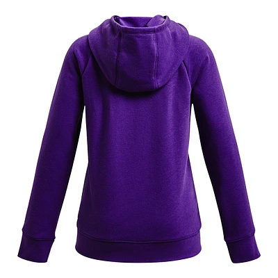 Under Armour Girls' Rival Hoodie, Kids', Pullover, Fleece, Kangaroo Pocket