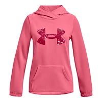 Under Armour Girls' Sequin Hoodie, Kids', Pullover, Fleece, Kangaroo Pocket