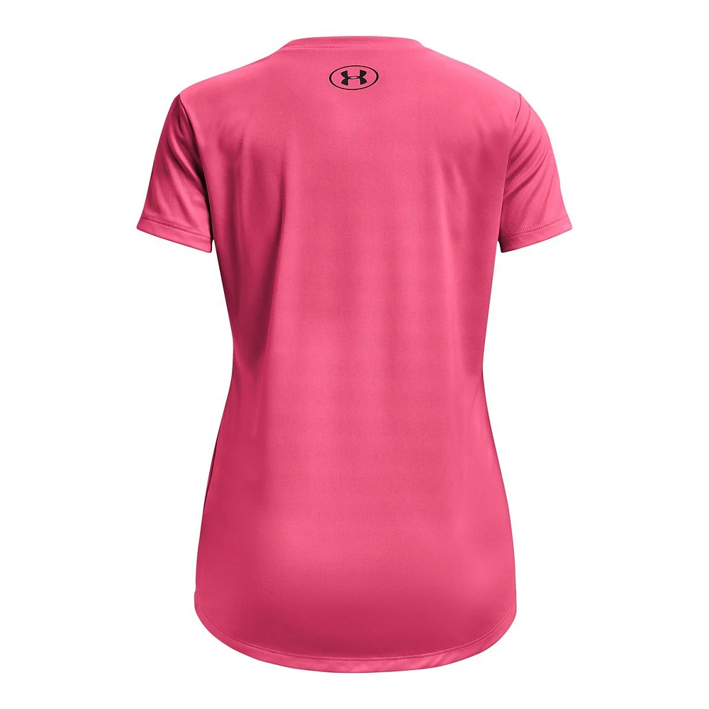 Under Armour Girls' Tech Big Logo Solid T Shirt