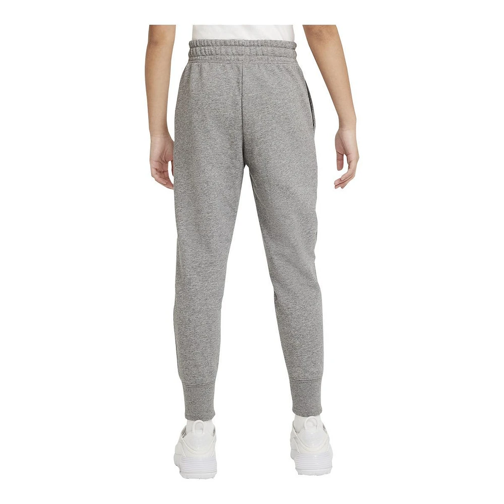 Nike Girls' Club French Terry Sweatpants, Kids', High Waisted, Athletic, Training