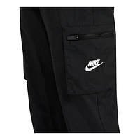 Nike Girls' Woven Cargo Sweatpants, Kids', Athletic, Training