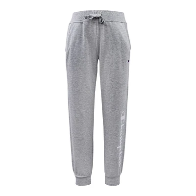 Champion Girls' Script Fleece Sweatpants, Kids', Jogger,