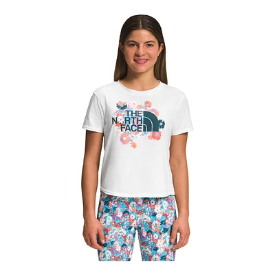 The North Face Girls' Graphic Floral T Shirt