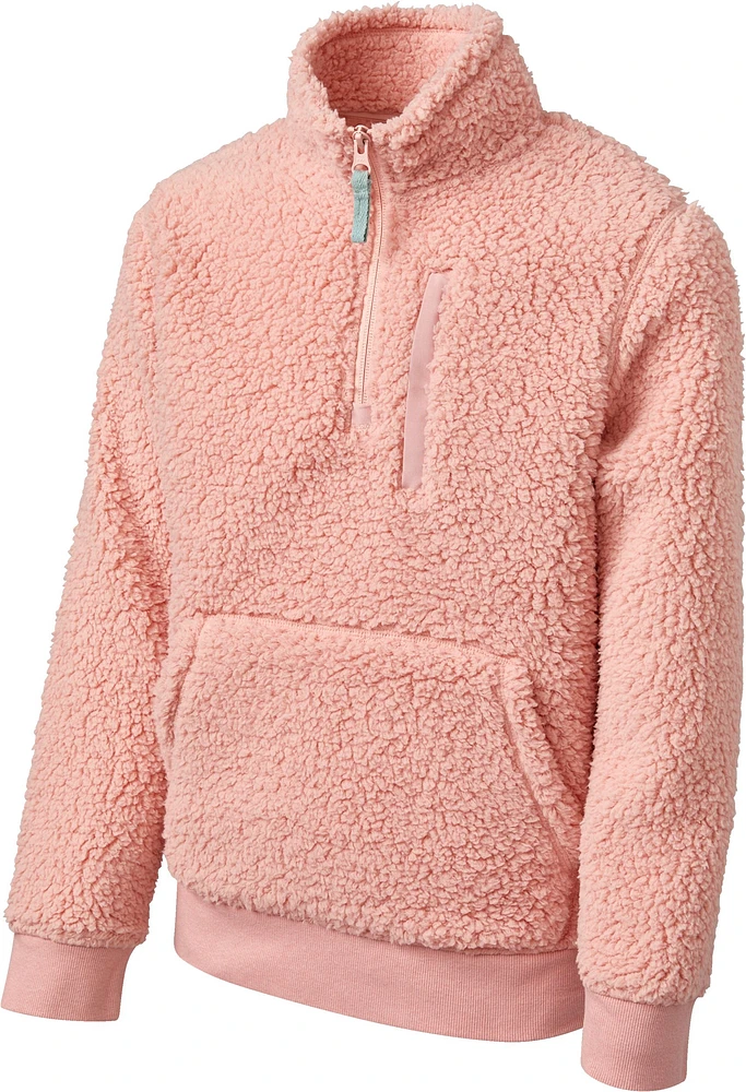 Woods Girls' Cautley 1/4 Zip Pullover Fleece Top