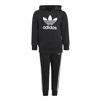 adidas Originals Toddler Boys' 4-7 Trefoil Hoodie Set