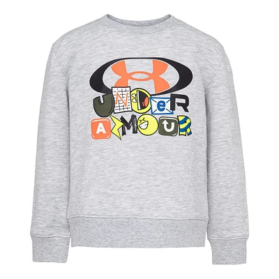 Under Armour Toddler Boys' 4-7 Brand Marker Sweatshirt