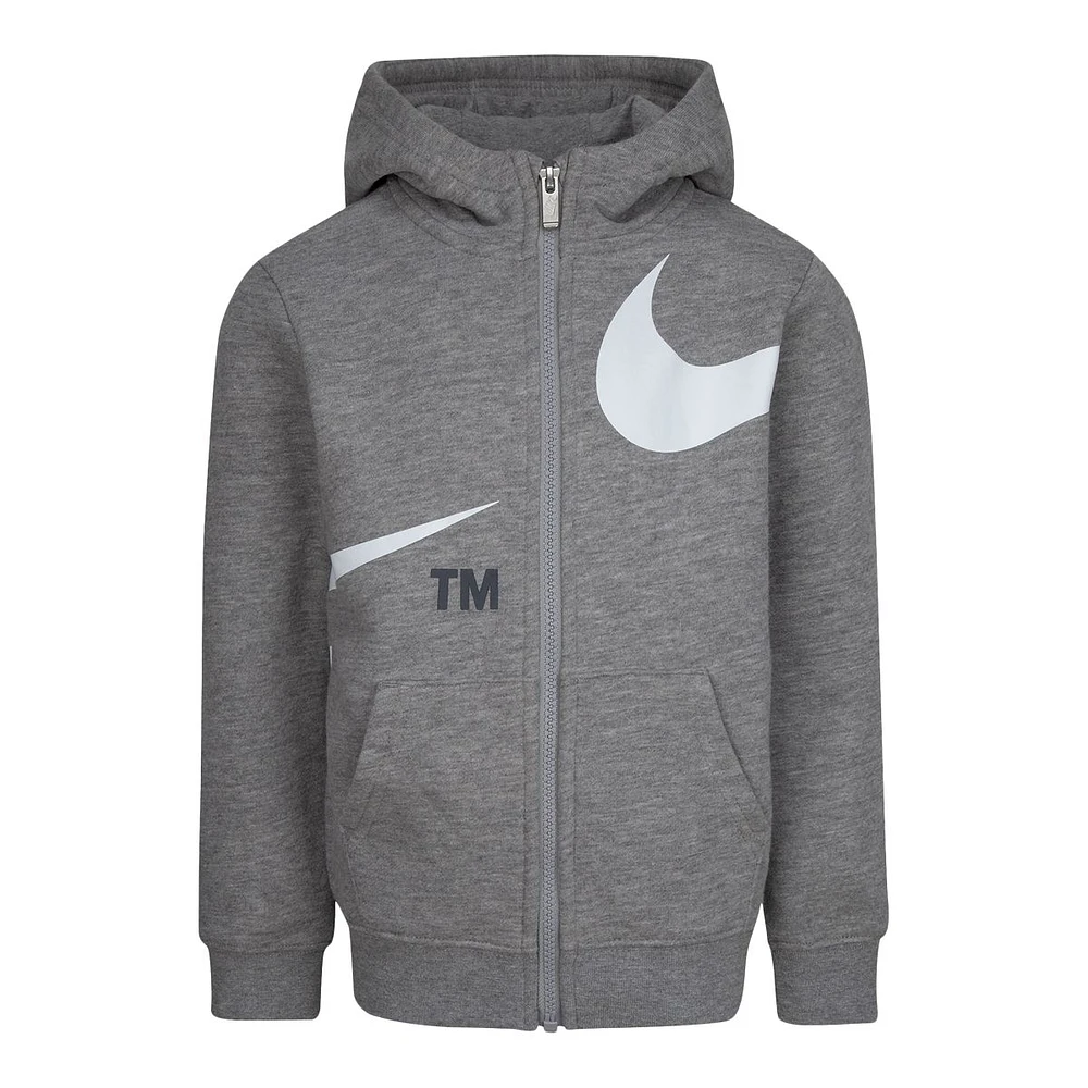 Nike Toddler Boys' 4-7 Swoosh Full Zip Hoodie