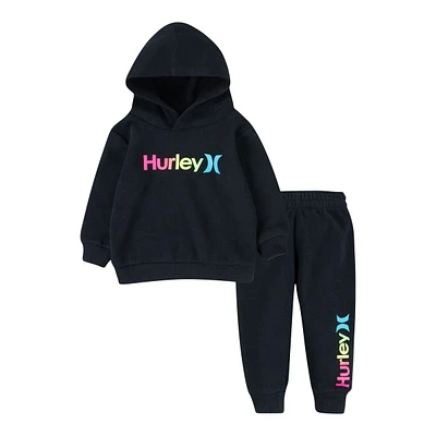 Hurley Toddler Girls' 2-4 Fleece Set