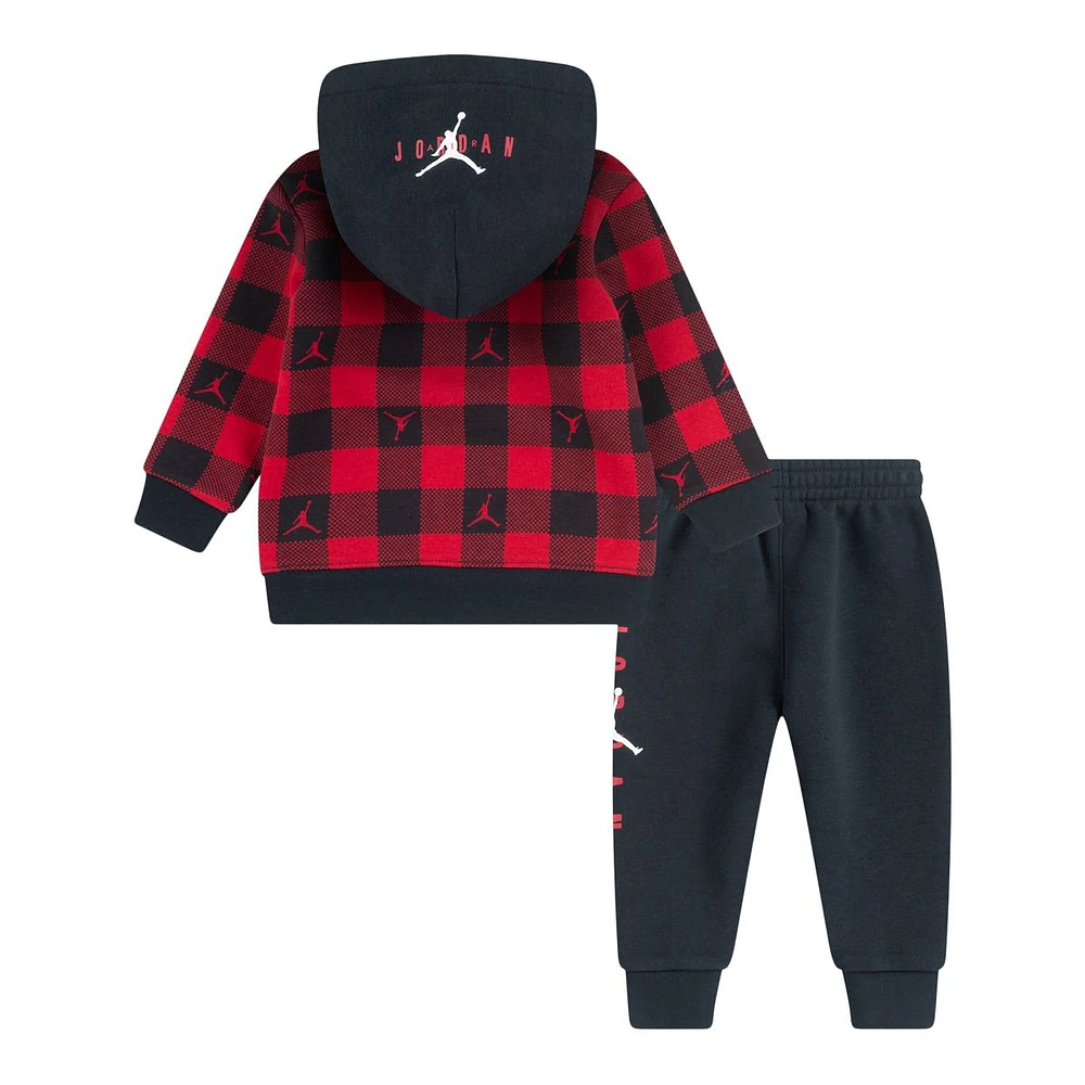 Jordan Toddler Boys' Jumpman Holiday Plaid Set