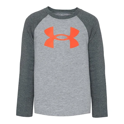 Under Armour Boys' 4-7 Signature Branded Long Sleeve Shirt