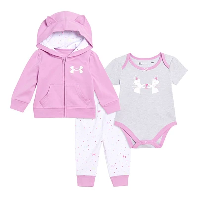 Under Armour Infant Girls' Kitty Logo Take Me Home Set