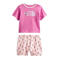 The North Face Infant Girls' Cotton Summer Set