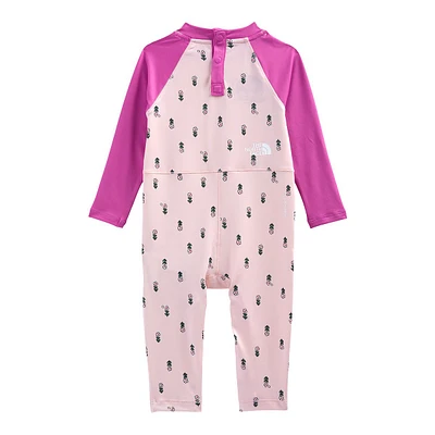 The North Face Infant Girls' Amphibious Sun One Piece set