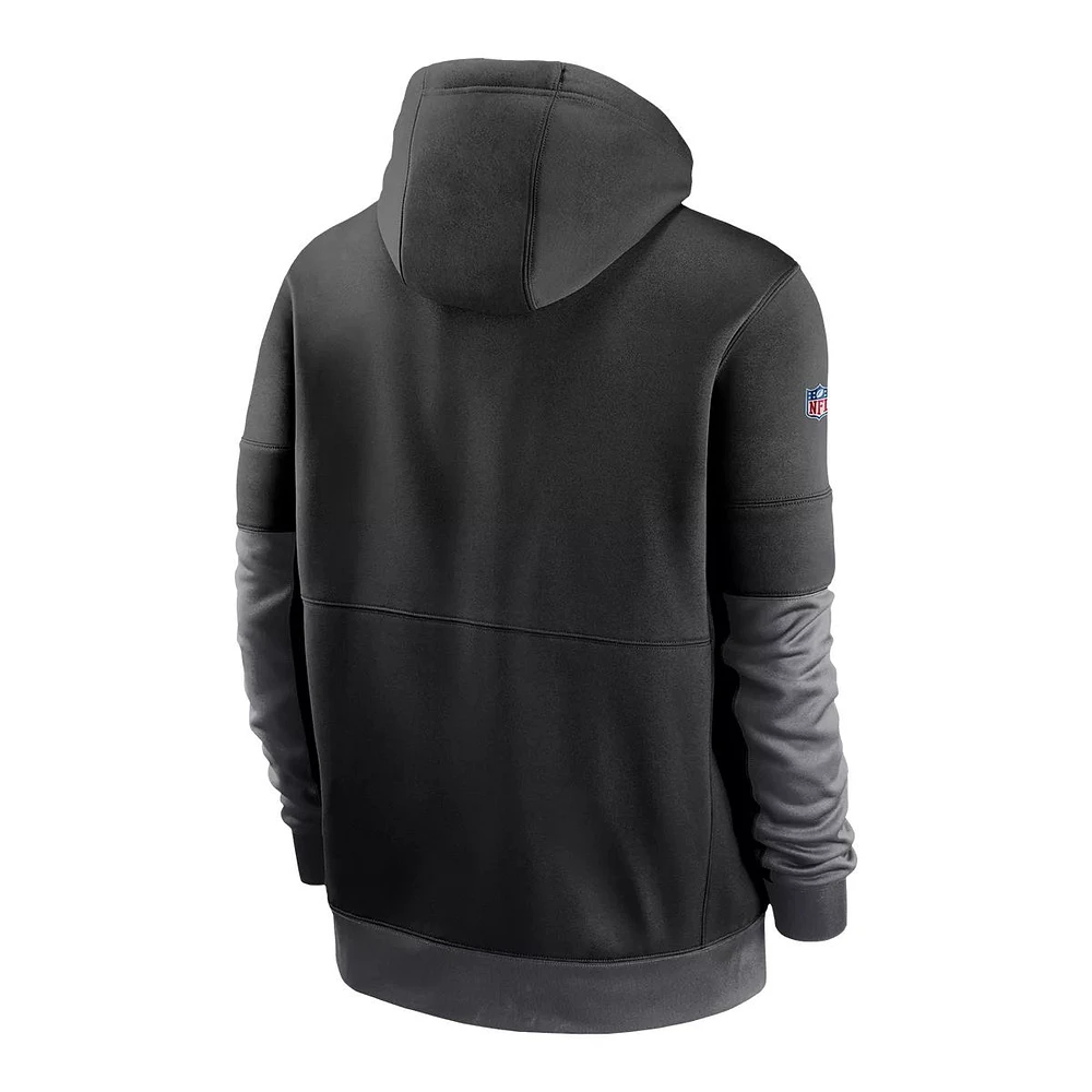 San Francisco 49ers Nike Men's Sideline Therma Full Zip Hoodie