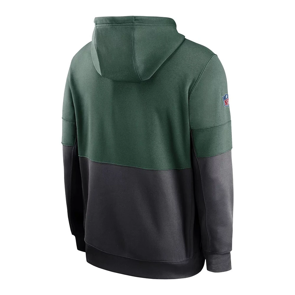 Green Bay Packers Nike Men's Sideline Therma Hoodie