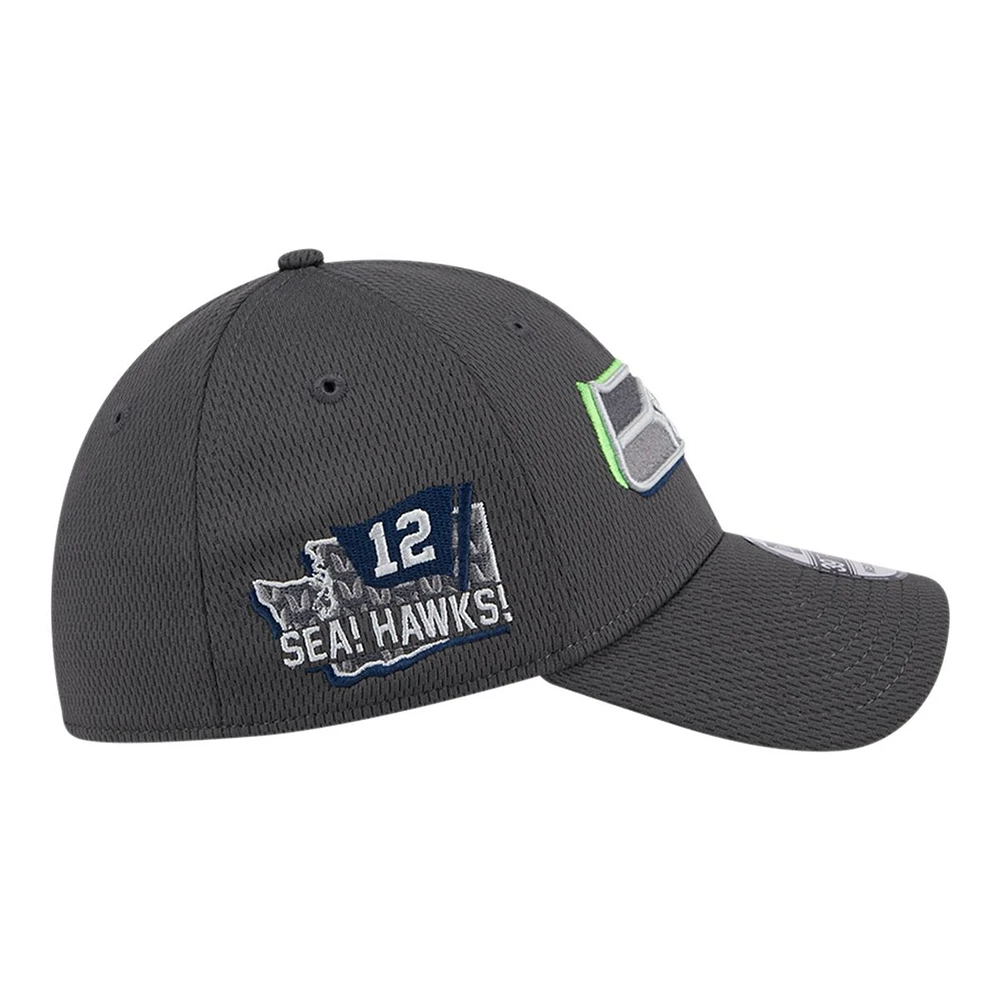 Seattle Seahawks New Era 2024 Draft 39THIRTY Cap