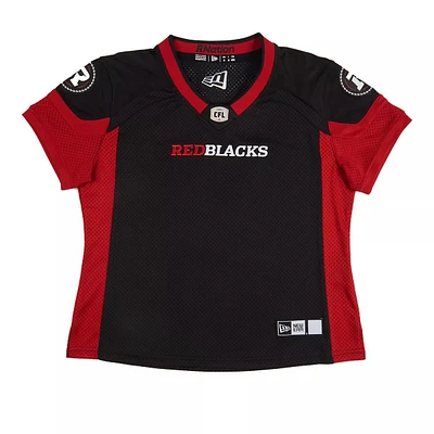 Ottawa Redblacks Women's New Era Replica Black Jersey