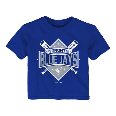 Infant Toronto Blue Jays Diamond Bats T Shirt