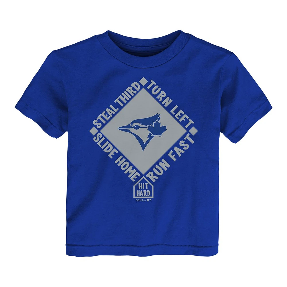 Toddler Toronto Blue Jays Hit and Run T Shirt