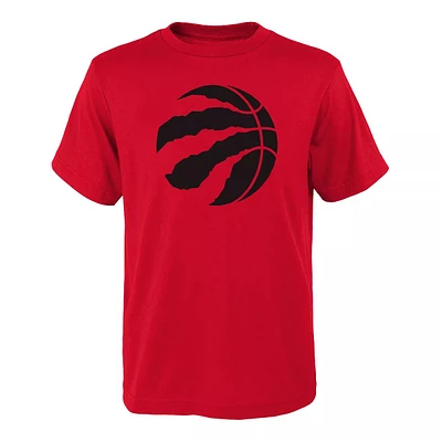 Youth Toronto Raptors Primary Logo Short Sleeve Tee