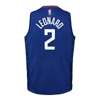 Los Angeles Clippers Nike Kids' Kawhi Leonard Swingman - Icon Edition Basketball Jersey, NBA