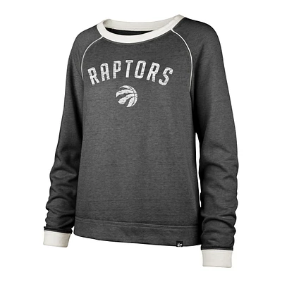 Toronto Raptors '47 Brand Women's Fade Out Fleece Sweatshirt