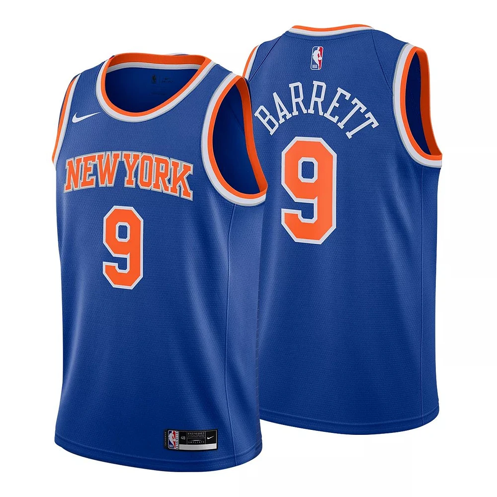 New York Knicks Nike Men's RJ Barrett Swingman Basketball Jersey, NBA