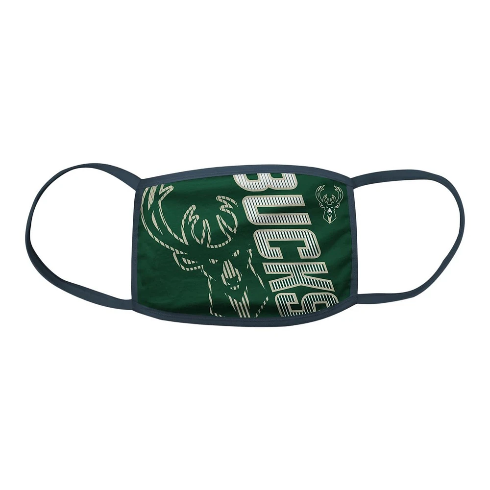 Youth Milwaukee Bucks Face Mask – Non-Medical 3 Pack