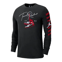 Toronto Raptors Nike Courtside Jordan Statement Long Sleeve Shirt