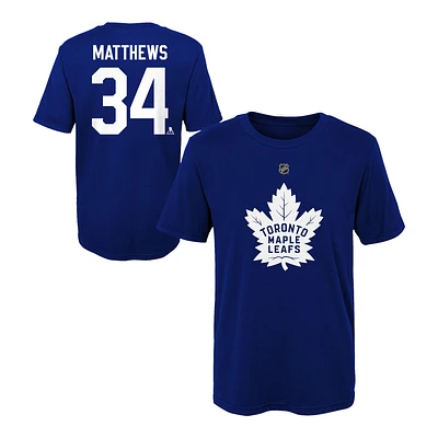 Toronto Maple Leafs Little Kids' Auston Matthews T Shirt