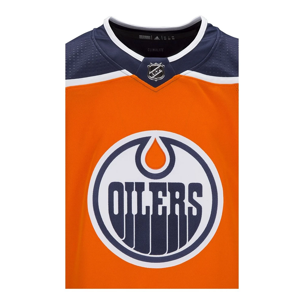 Edmonton Oilers adidas Authentic Jersey, Hockey, NHL