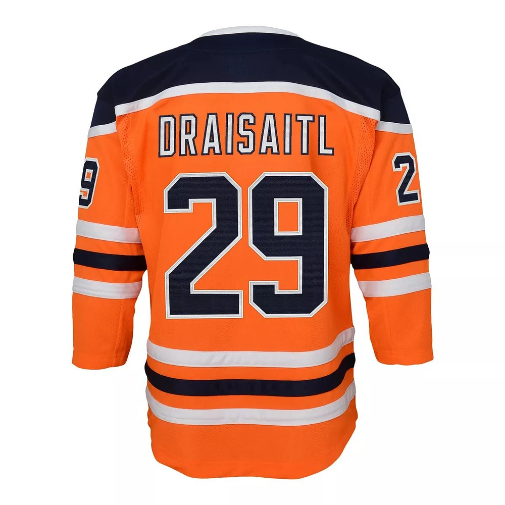 Edmonton Oilers Leon Draisaitl Replica Jersey, Youth, Hockey, NHL